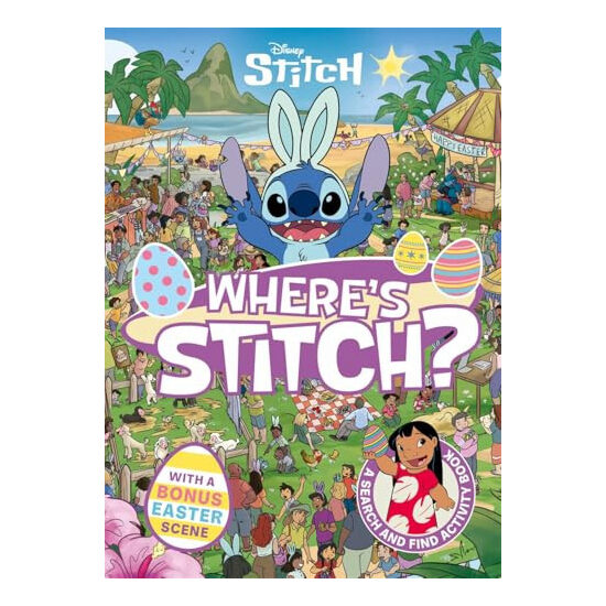 Wheres Stitch? A Disney Search-And-Find Activity Book
