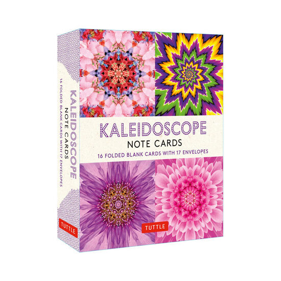 KALEIDOSCOPE NOTE CARDS 16 Different Blank Cards Envelopes