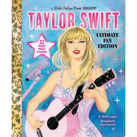 Taylor Swift Ultimate Fan Edition Little Golden Book Biography 22 Bonus Pages! Stickers!