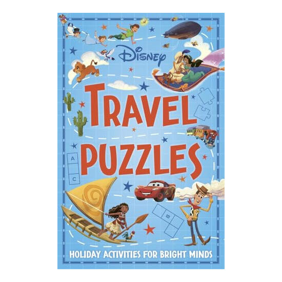 DISNEY TRAVEL PUZZLES Fun Activities for Bright Minds