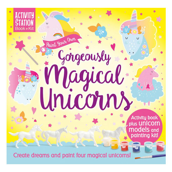 Paint Your Own Gorgeously Magical Unicorns - Imagine 1