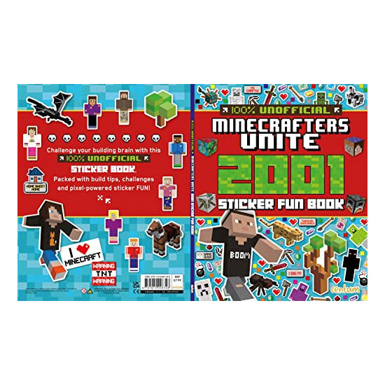 Unofficial Minecraft 2001 Sticker Book