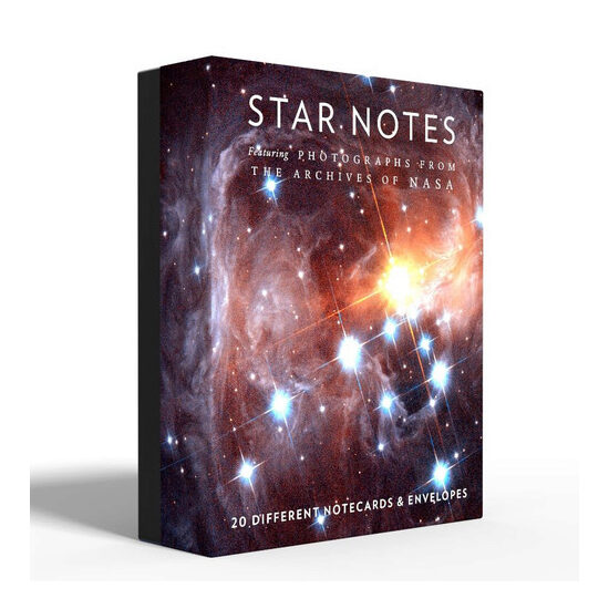 Star Notes: 20 Different Notecards & Envelopes