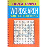 Large Print Wordsearch