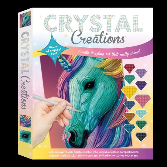 Crystal Creations: Neon Unicorn