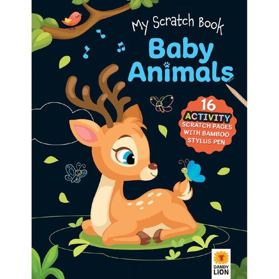 My Scratch Book: Baby Animals
