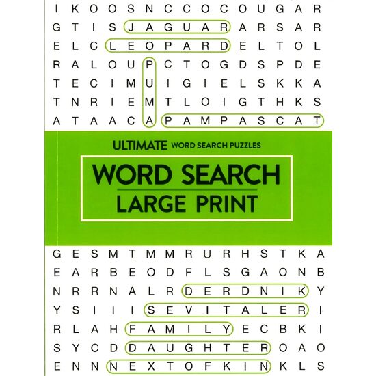 BookXcess - ULTIMATE LARGE PRINT WORDSEARCH