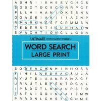 Ultimate Large Print Wordsearch - Blue