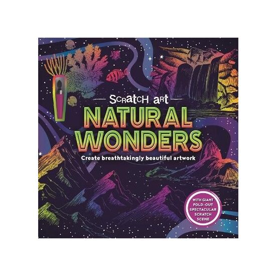 Natural Wonders (Scratch Art for Adults), Books 9781803682693