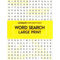 (BX) ULTIMATE LARGE PRINT WORDSEARCH - YELLOW (ISBN