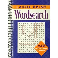 Large Print Wordsearch- Books Kinokuniya