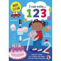 Wipe Clean I Can Write 123