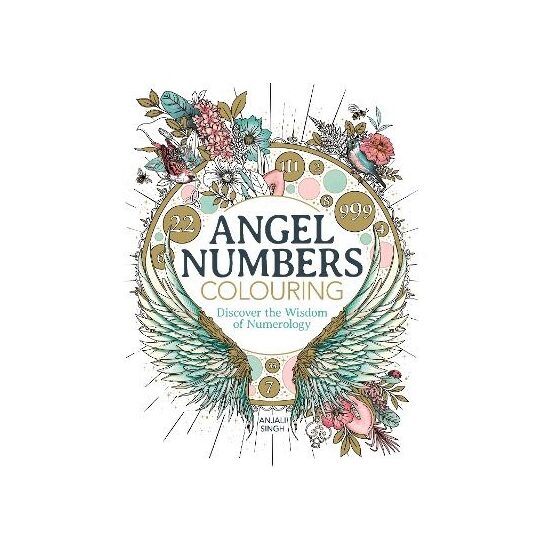 Angel Numbers Colouring - The Mail Bookshop