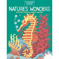 Nature's Wonders: An Extreme Colour-by-Numbers Challenge