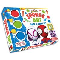 Marvel Spidey and his Amazing Friends: Sponge Art Book