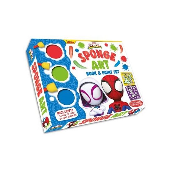 Marvel Spidey and his Amazing Friends: Sponge Art Book