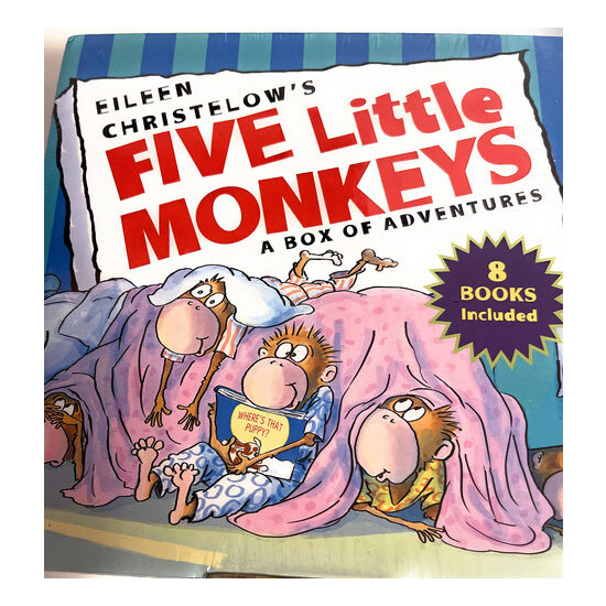 Five Little Monkeys: 8 Books Collection