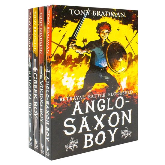 Tony Bradman: Historical Adventures – 4 Books