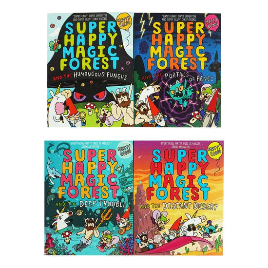 Super Happy Magic Forest: 4 Books Collection