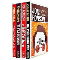 Jon Ronson: 4 Books Collection