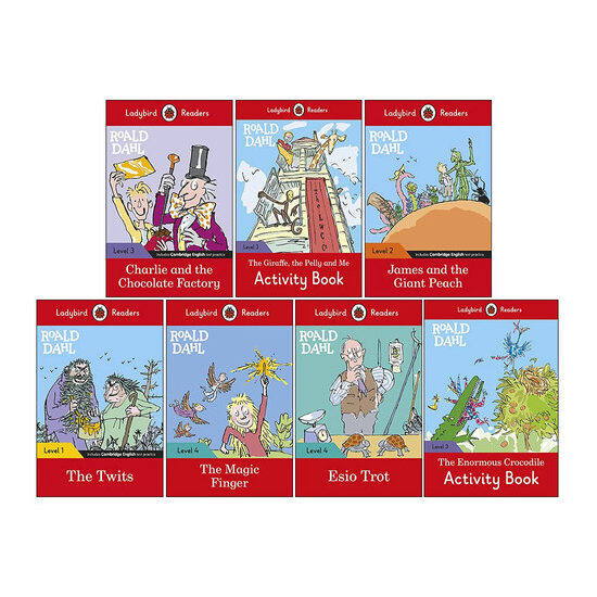 Roald Dahl: Ladybird Readers – 7 Books Collection