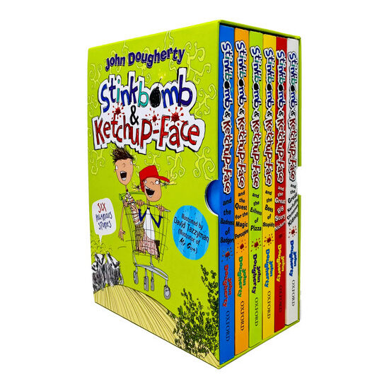 Stinkbomb & Ketchup-Face: 6 Books Collection