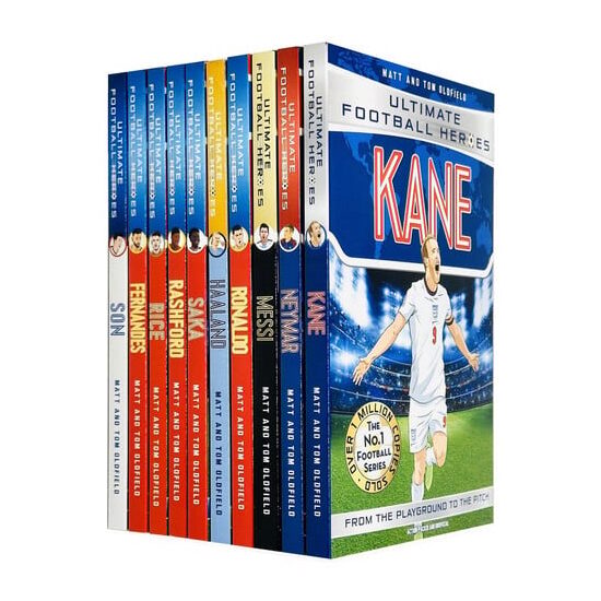 Ultimate Football Heroes: Series 1 – 10 Books Collection