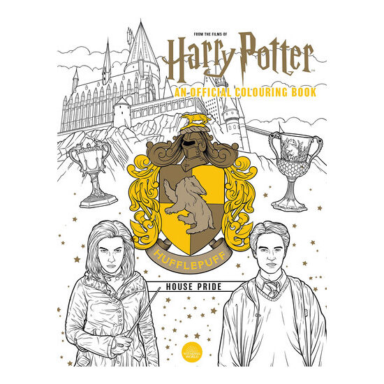 Harry Potter: Hufflepuff House Pride – The Official Colouring Book