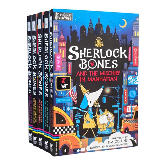 The Adventures of Sherlock Bones: 5 Books Collection