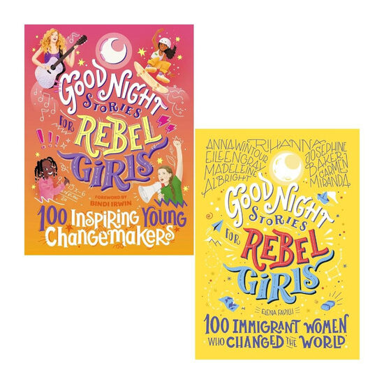 Good Night Stories for Rebel Girls: 2 Books Collection