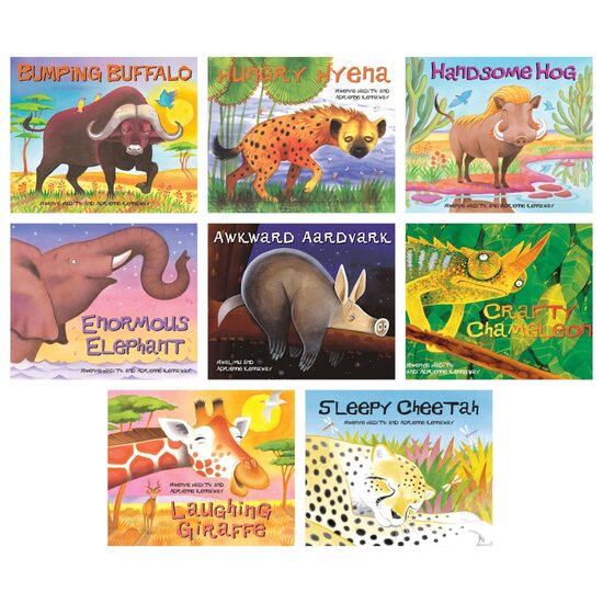 African Animal Tales: 10 Books Collection
