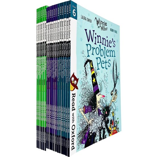 Read with Oxford: Winnie and Wilbur – 18 Books Collection
