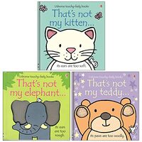 That's Not My…: Kitten, Elephant, Teddy – 3 Books Collection