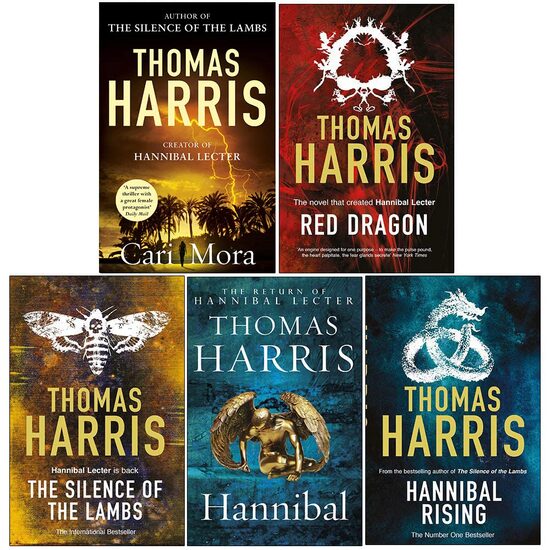 Thomas Harris: Cari Mora & Hannibal Lecter – 5 Books Collection