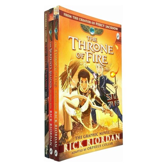 The Kane Chronicles: 3 Graphic Novels Collection - Imagine 1