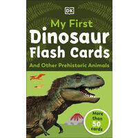 My First Dinosaur Flash Cards And Other Prehistoric Animals