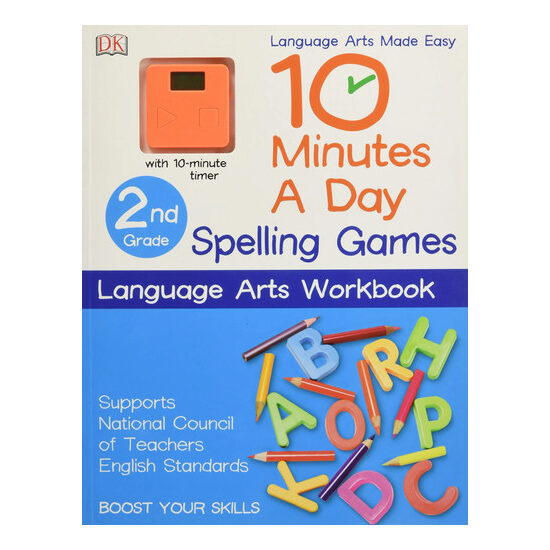 Spelling Games: Language Arts workbook