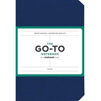 Go-To Notebook with Mohawk Paper, Midnight Blue Blank : (Blank Notebooks, Simple Notebook, Blue Notebook)