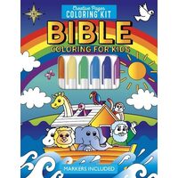 BIBLE COLORING FOR KIDS CREATIVE PAGES COLORING KIT