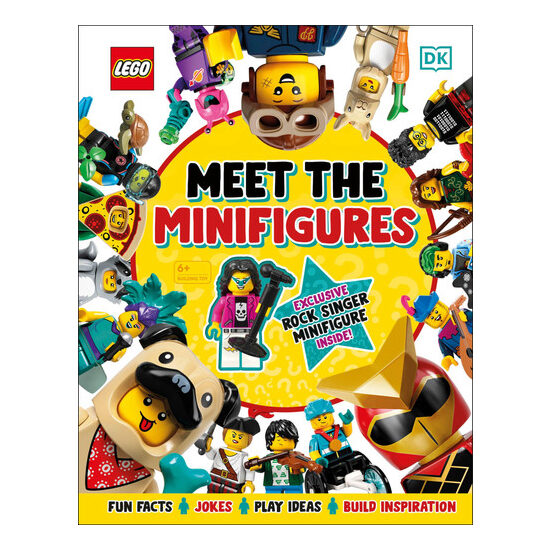 Lego Meet the Minifigures With Exclusive Lego Rockstar Minifigure