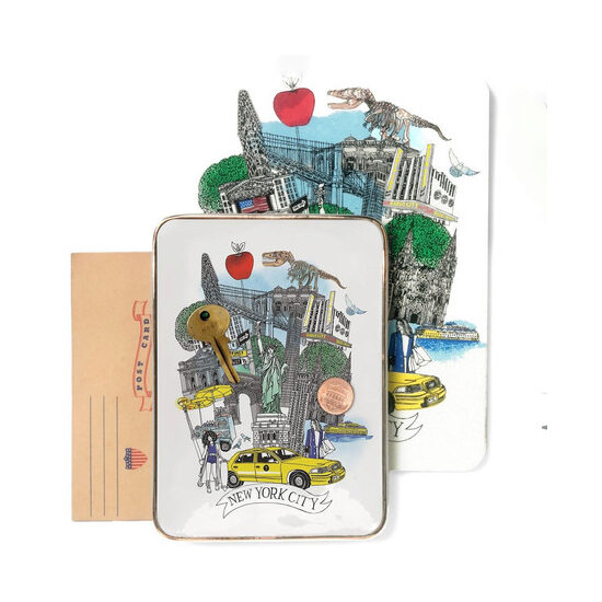 NYC Medium Porcelain Tray