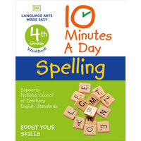 10 Minutes a Day Spelling, 4th Grade Helps develop strong English skills