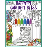 Creative Pages Coloring Book Garden Bliss