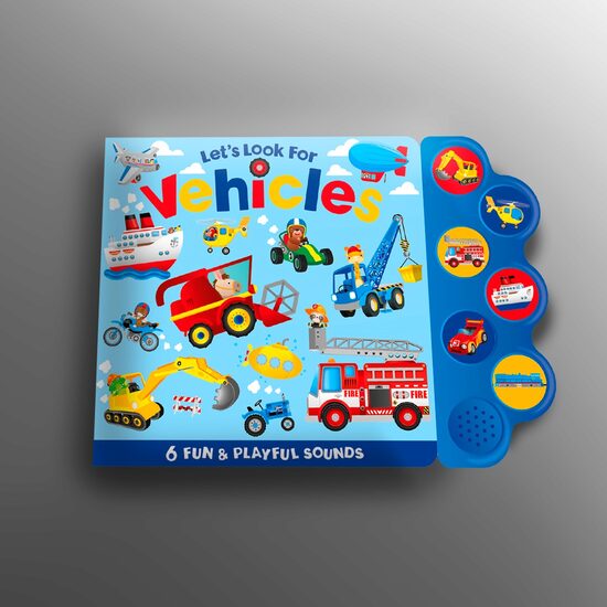 LET'S LOOK FOR VEHICLES SOUND BOOK