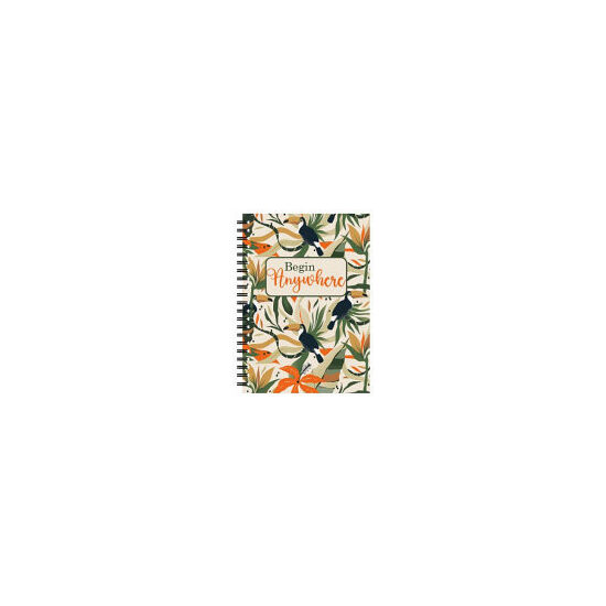 Toucan Jungle Spiral Journal