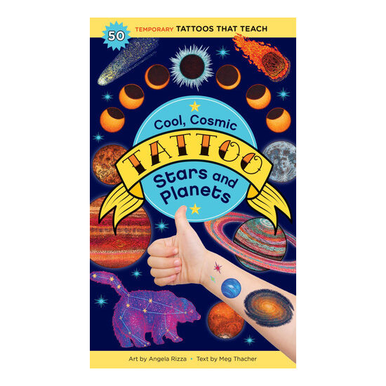 Cool, Cosmic Tattoo Stars And Planets