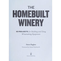 The homebuilt winery