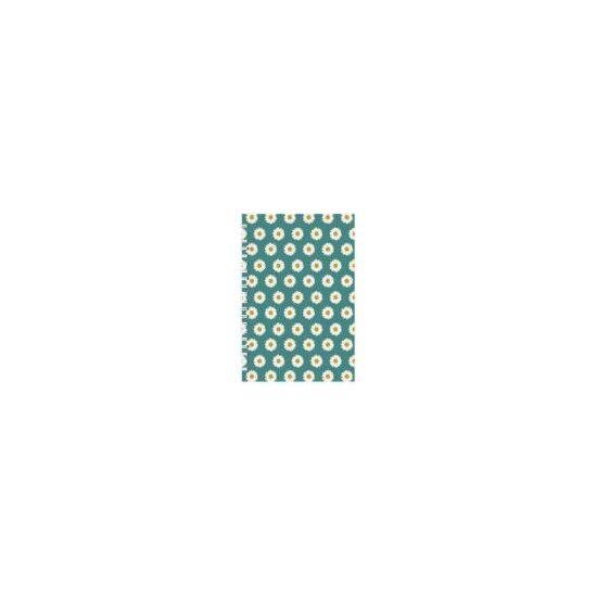 Teal With Daisies