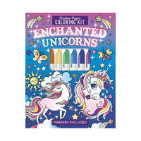 Enchanted Unicorns Creative Pages Coloring Kit