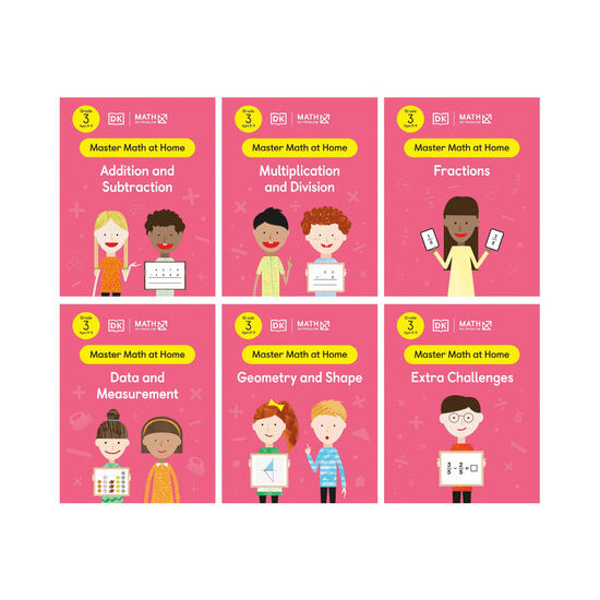 Math - No Problem! Collection of 6 Workbooks, Grade 3 Ages 8-9